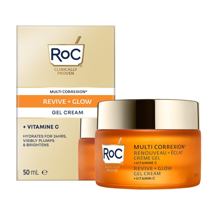 MULTI CORREXION® Revive + Glow RoC Illuminating Gel Cream 50ml