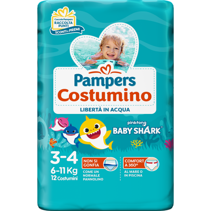 Pampers Midi-Kostüm 12-tlg