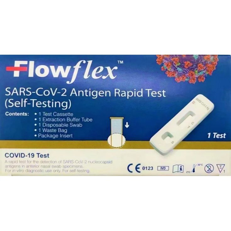 Flowflex™ Antigen-Schnelltest für SARS-CoV-2 (Autonome Analyse) 1 Stück