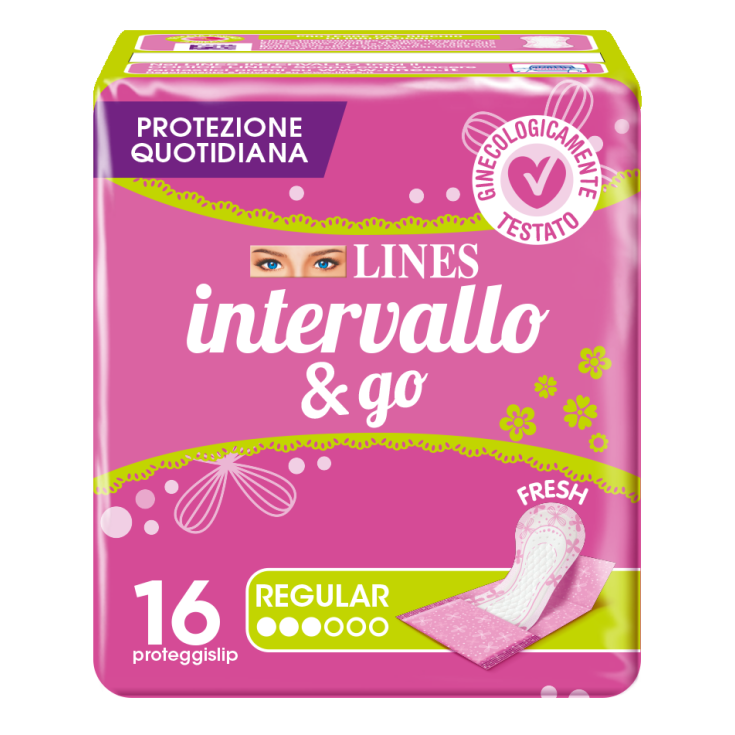 Intervall & Go Fresh Linien 16 Stück