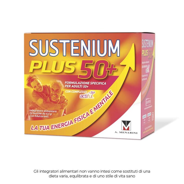 Sustenium Plus 50+ A. Menarini 16 Umschläge