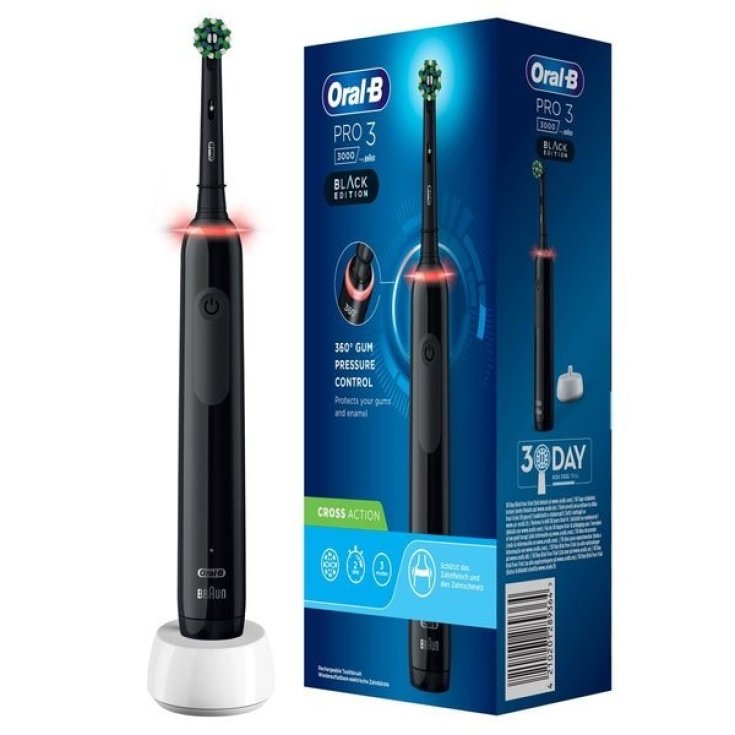 Oral-B® Pro 3 3000 Cross-Action Black Edition