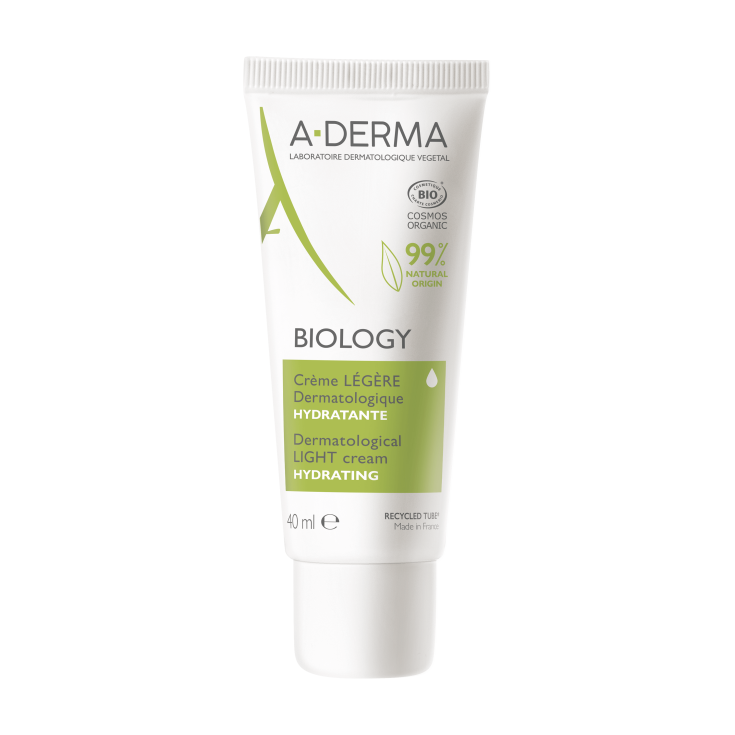 BIOLOGY A-DERMA feuchtigkeitsspendende leichte dermatologische Creme 40ml