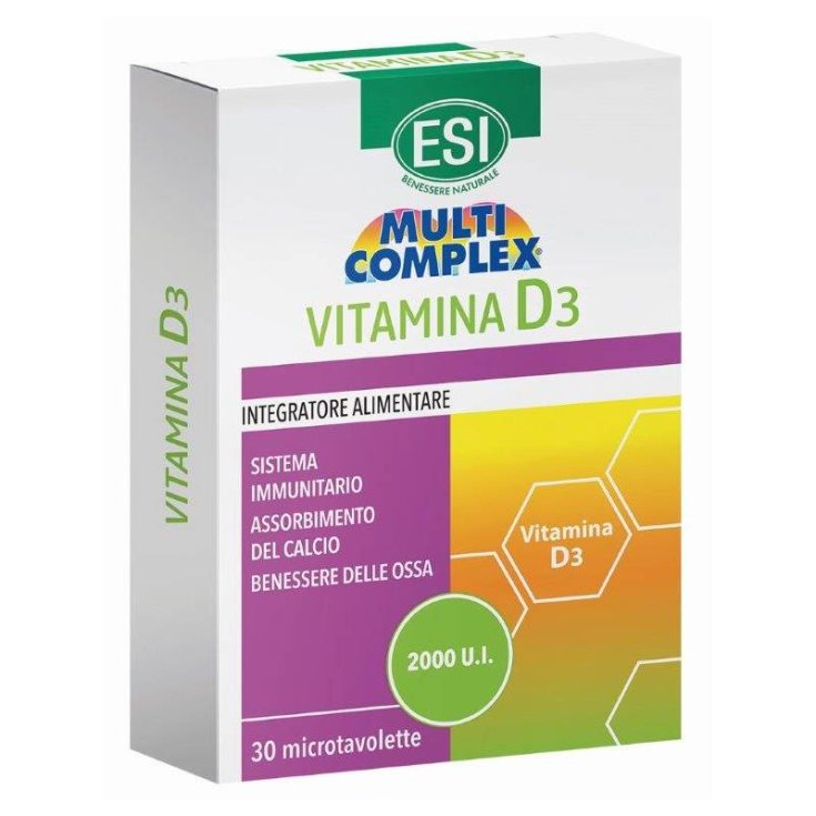 MULTI KOMPLEX Vitamin D3 ESI 30 Tabletten