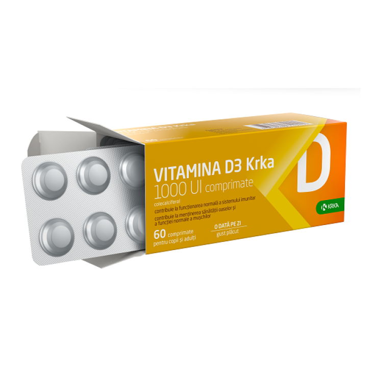 VITAMIN D3 KRKA 1000 IE 60 Tabletten