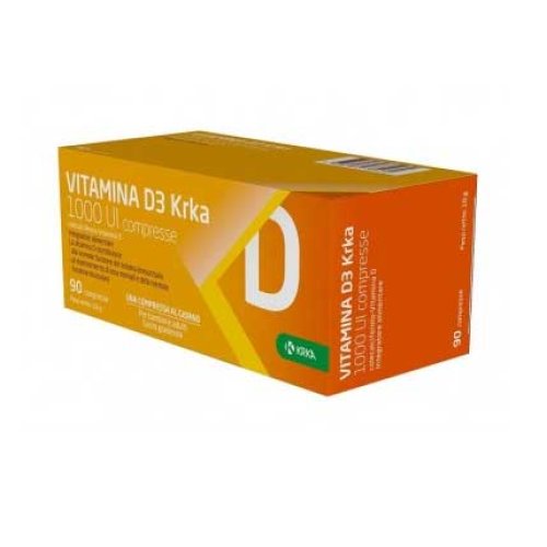 VITAMIN D3 KRKA 1000 UI 90CPR - Loreto-Apotheke