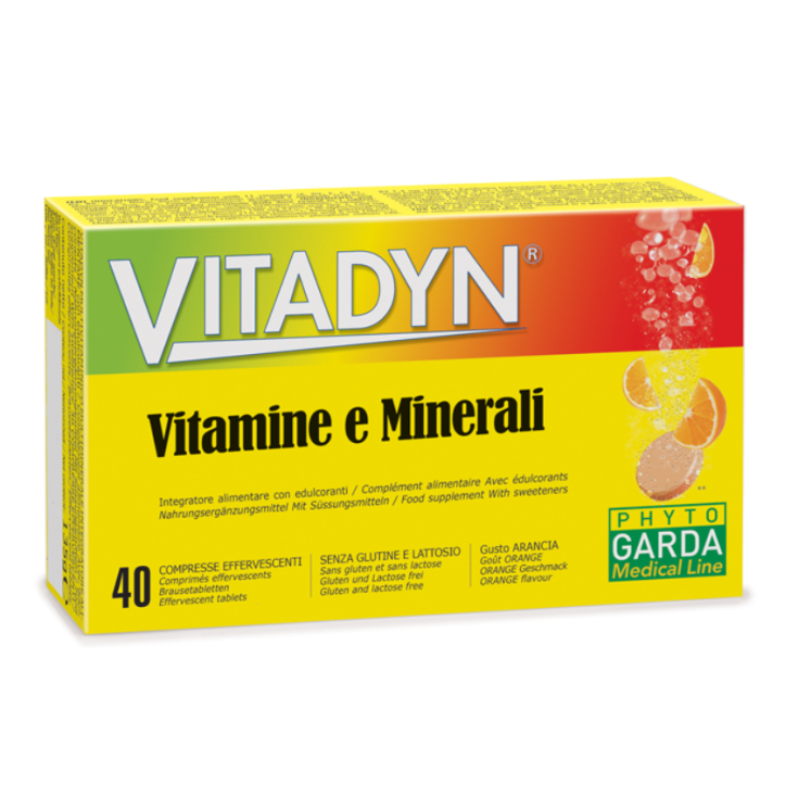 Vitadyn® Vitamine und Mineralien Phyto Garda 40 Brausetabletten