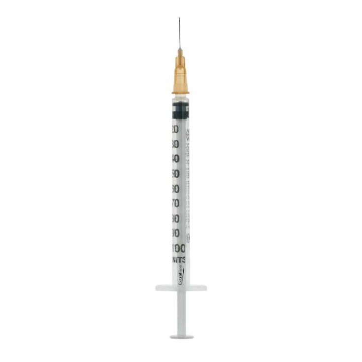 Spritze 1 ml für Insulin mit Nadel G26 13 mm Farmatexa® SofTouch Med + s® 100 Stück