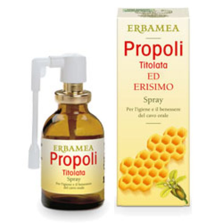 Propolis Titolata und Erisimo Spray ERBAMEA 20ml