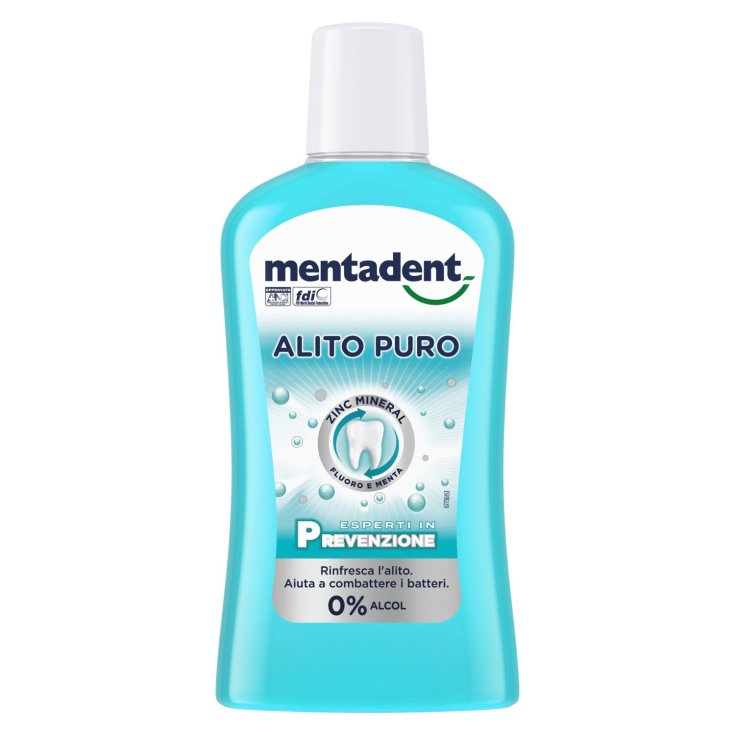 Mentadent Pure Breath Mundspülung 500ml