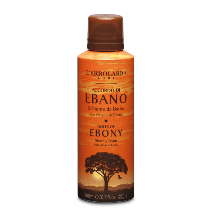 Abkommen von Ebenholz Rasierschaum L'Erbolario 200ml