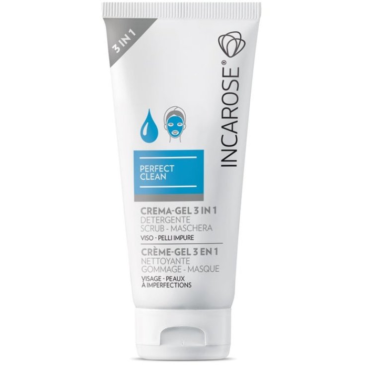 Perfect Clean Incarose 3 in 1 Gelcreme 75ml