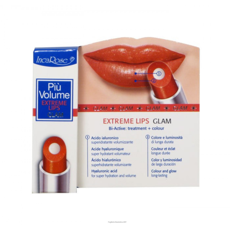 Mehr Volumen Extreme Lips Glam IncaRose 58 Orange Gerbera