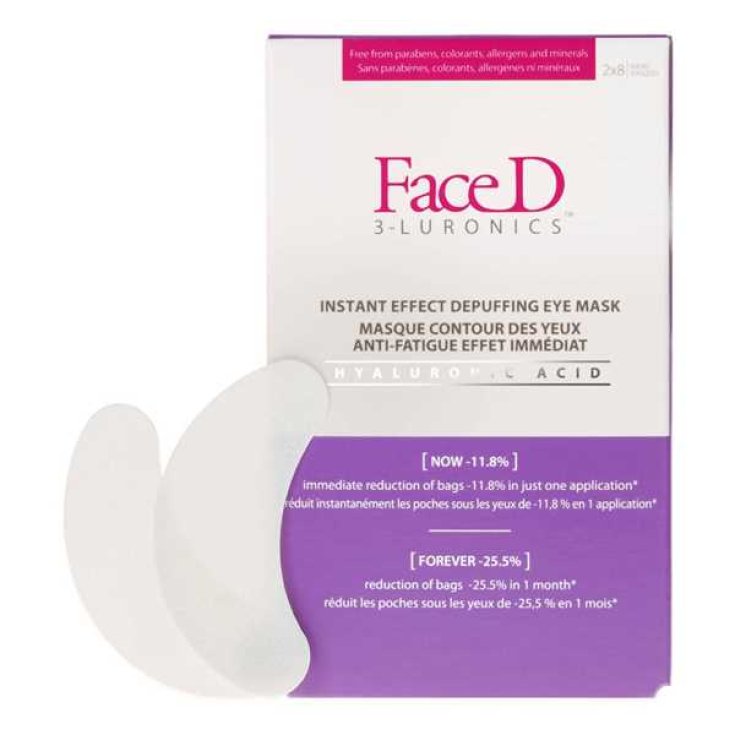 FaceD 3-Luronics 8 Patch Anti-Müdigkeits-Augenmaske