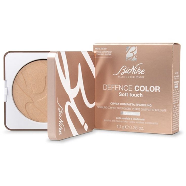 DEFENSE COLOR SOFT TOUCH COMPACT POWDER SPARKLING BIONIKE 10g