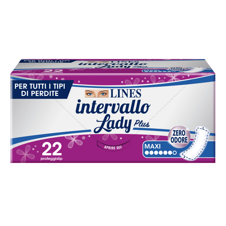 Intervallo Lady Plus Maxi Lines 22 Absorptionsmittel