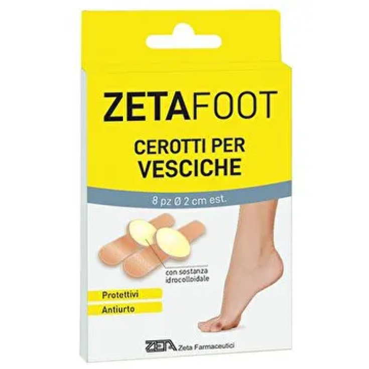 ZETAFOOT ZETA Pharmazeutische Blisterpflaster 8 Stück