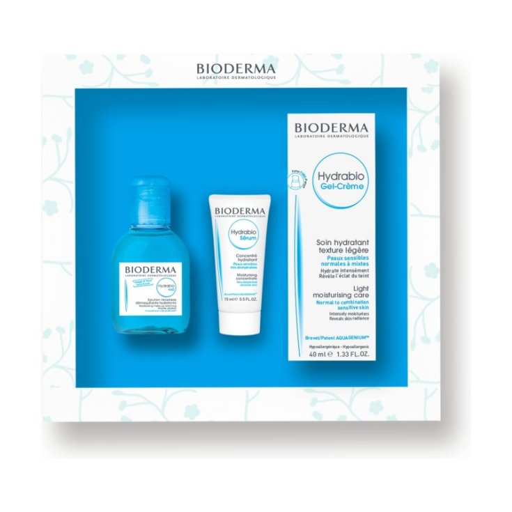 Hydrabio Gel Creme + H2O + Bioderma Serum Set