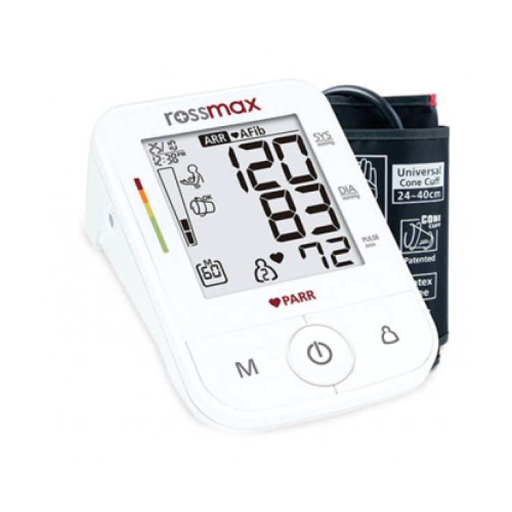 ROSSMAX PARR digitales Blutdruckmessgerät x5 blau