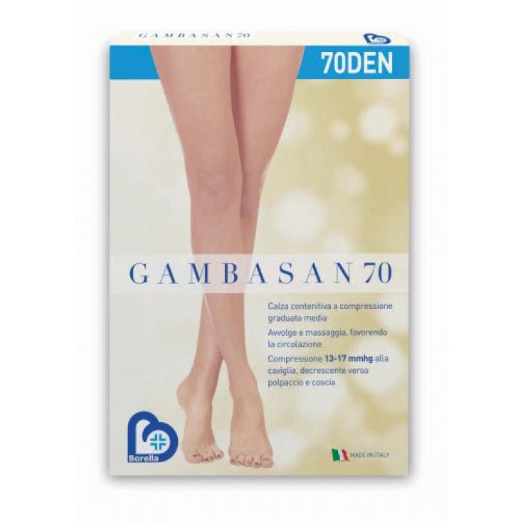 GAMBASAN 70 Kniestrümpfe Sunrise Black Größe 1/2