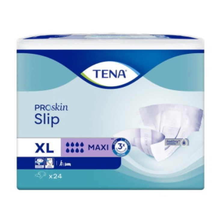 TENA Pro Skin Maxi-Slip Größe XL 24 Windeln Höschen