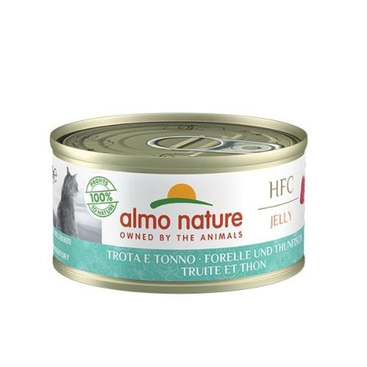 HFC Jelly Forelle und Thunfisch Almo Nature 70g