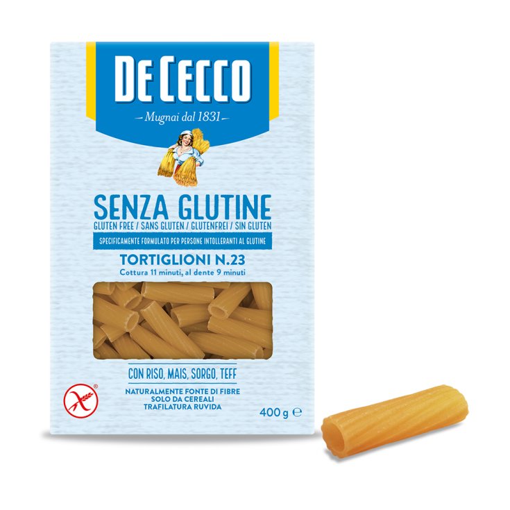 Tortiglioni N.23 Glutenfrei De Cecco 400g