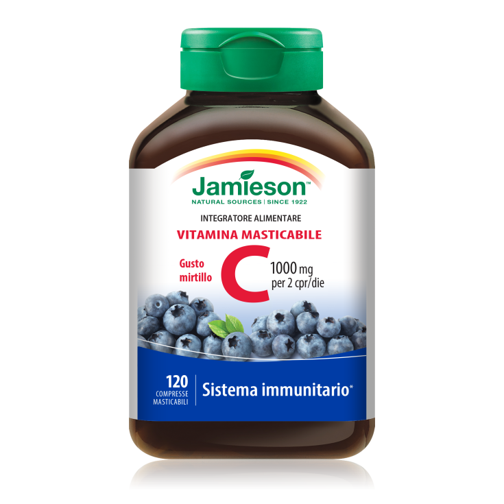 VITAMIN C 1000 Blueberry Jamieson® Kautabletten 120 Tabletten