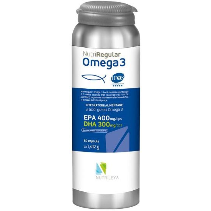 Omega 3 Nutriregular Nutrileya 80 Kapseln