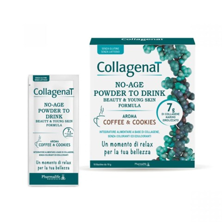 CollagenaT NO-AGE Pharmalife Kaffee & Kekse 10 Beutel