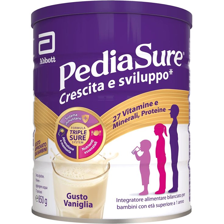 PediaSure Stärkt Abbott Vanille 850g