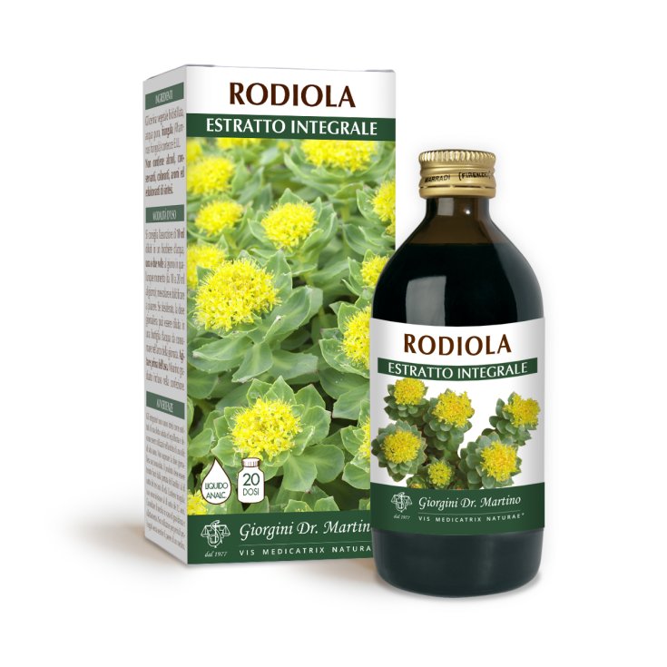 RHODIOLA GANZER EXTRAKT Dr. Giorgini 200ML