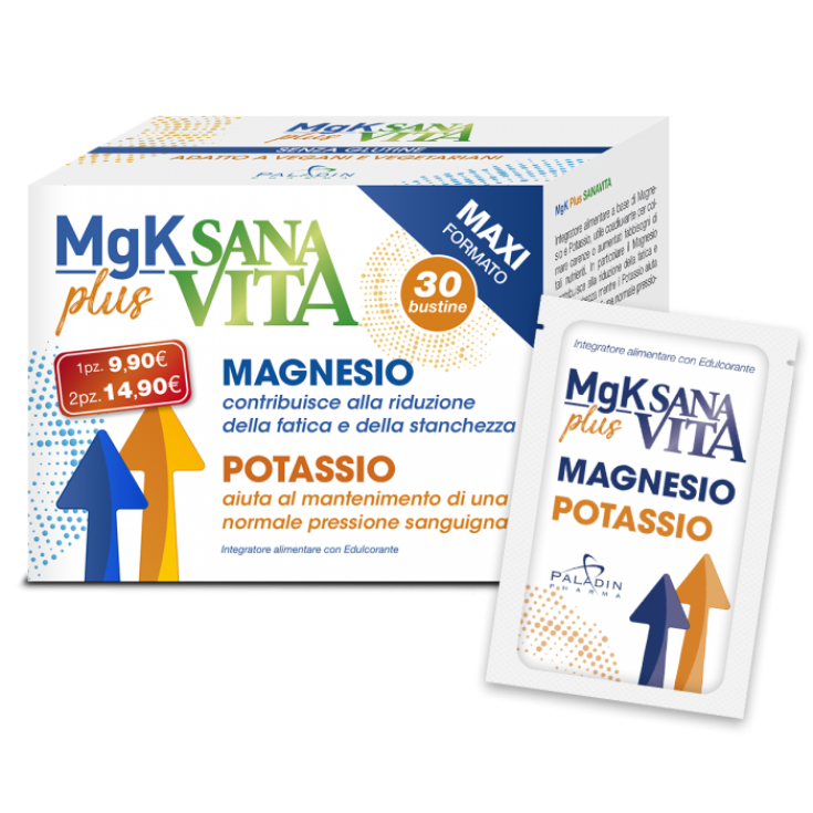 MGK Plus Magnesium Kalium SANAVITA 30 Beutel
