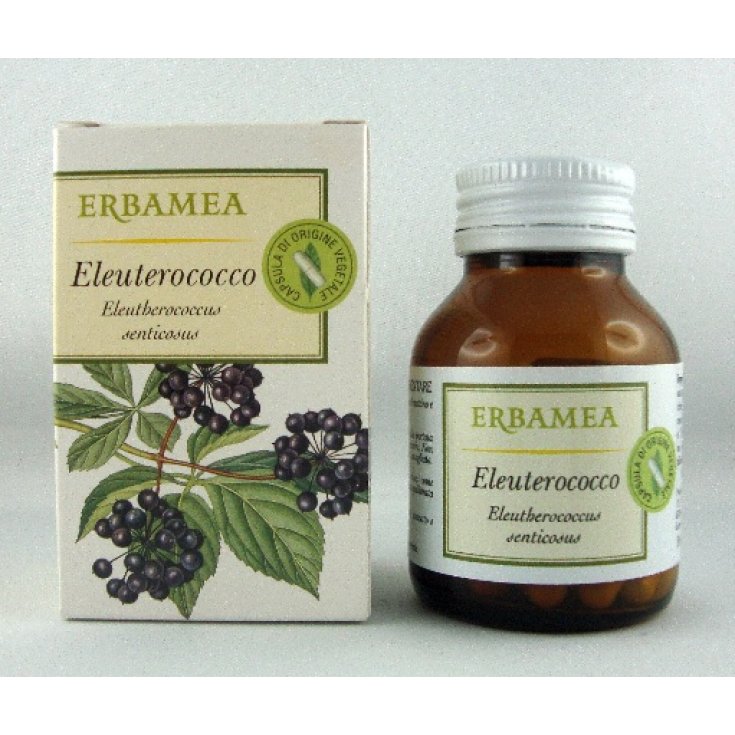 Eleutherococcus Erbamea 50 Kapseln