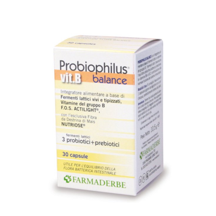 Probiophilus vit.B balance Farmaderbe 30 Kapseln