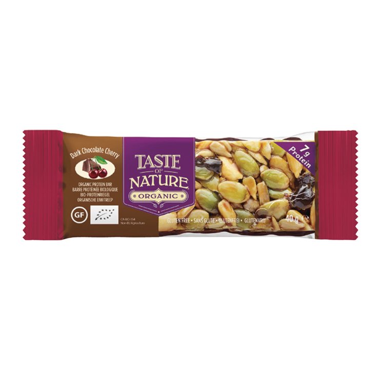 Taste Of Nature® Kirsch- und Schokoriegel 40g