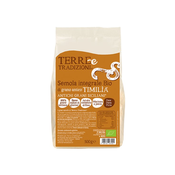 Timilia® Vollkorngrieß Bio Terre E Tradizioni 500g