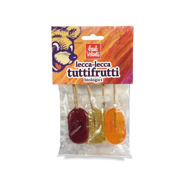 Lollipop Tuttifrutti Bio-Baule Volante 62,5 g