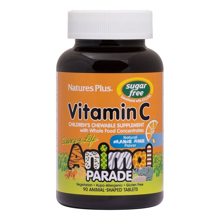 Animal Parade Vitamin C Zuckerfrei Natures Plus® 90 Tabletten