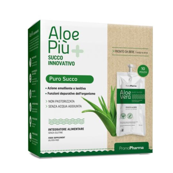 Aloe Plus Pure Innovativer Saft PromoPharma 10 Beutel