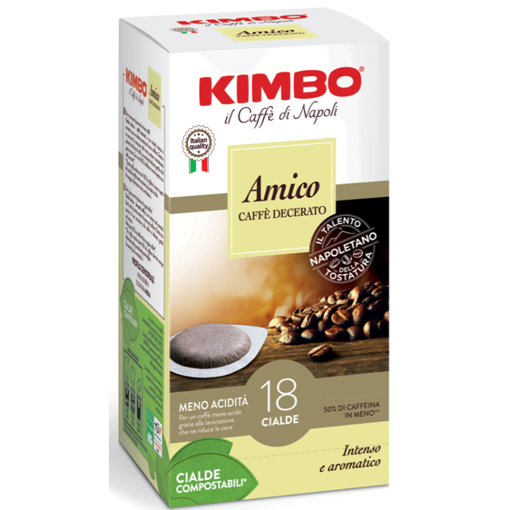 Amico Caffè Entwachstes KIMBO® 18 Kapseln