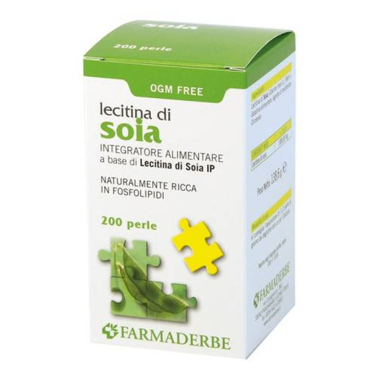 Farmaderbe Sojalecithin 200 Perlen