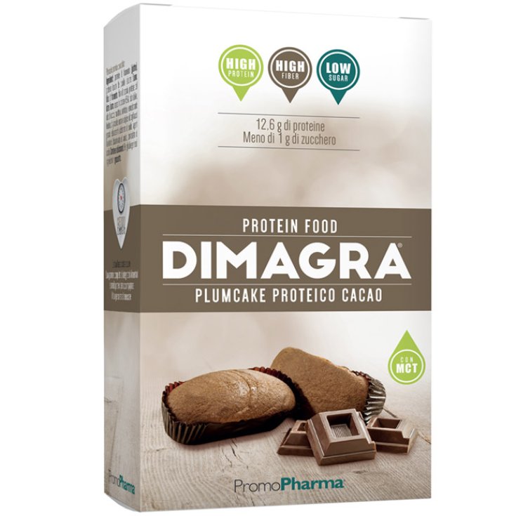 DIMAGRA Protein Pflaumenkuchen Kakao PromoPharma 4x45g