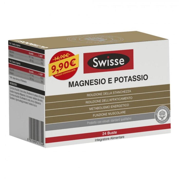 Magnesium und Kalium SCHWEIZER 24 Sachets PROMO