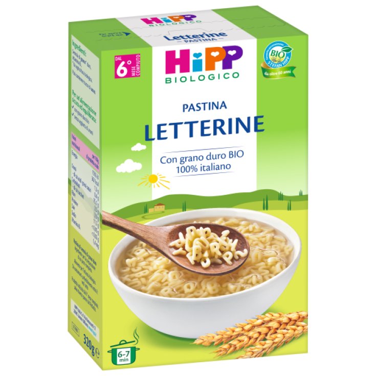 Pastina Letterine Hipp Bio 320g