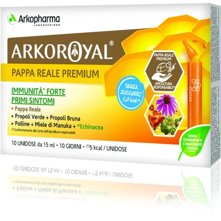 Arkoroyal® Starke Immunität ohne Zucker Arkopharma 10x15ml