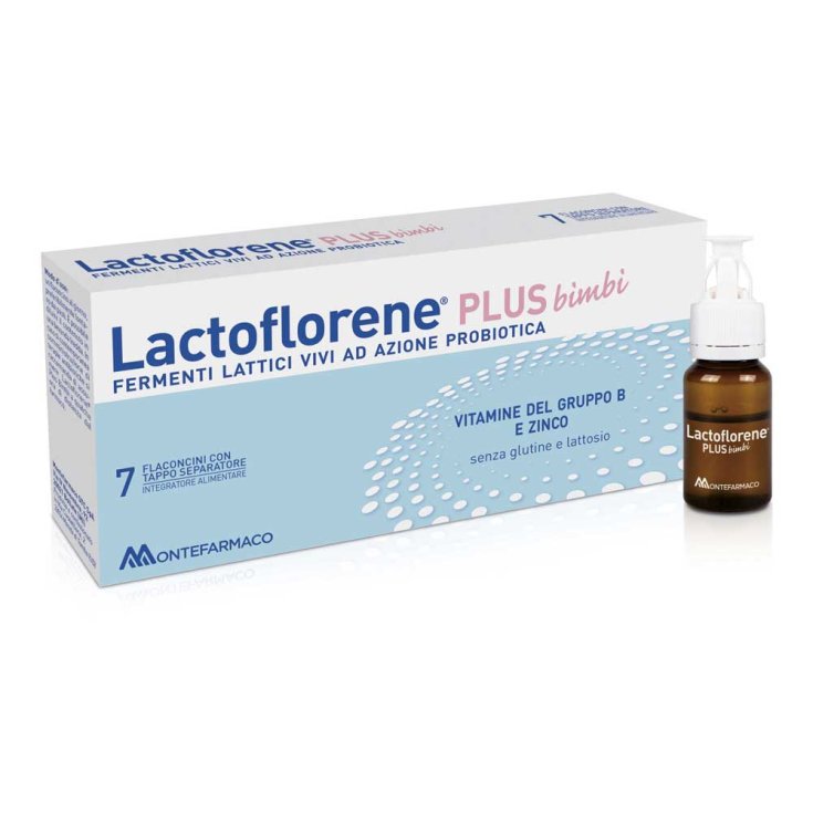 Lactoflorene® Plus Kinder Montefarmaco 7 Fläschchen