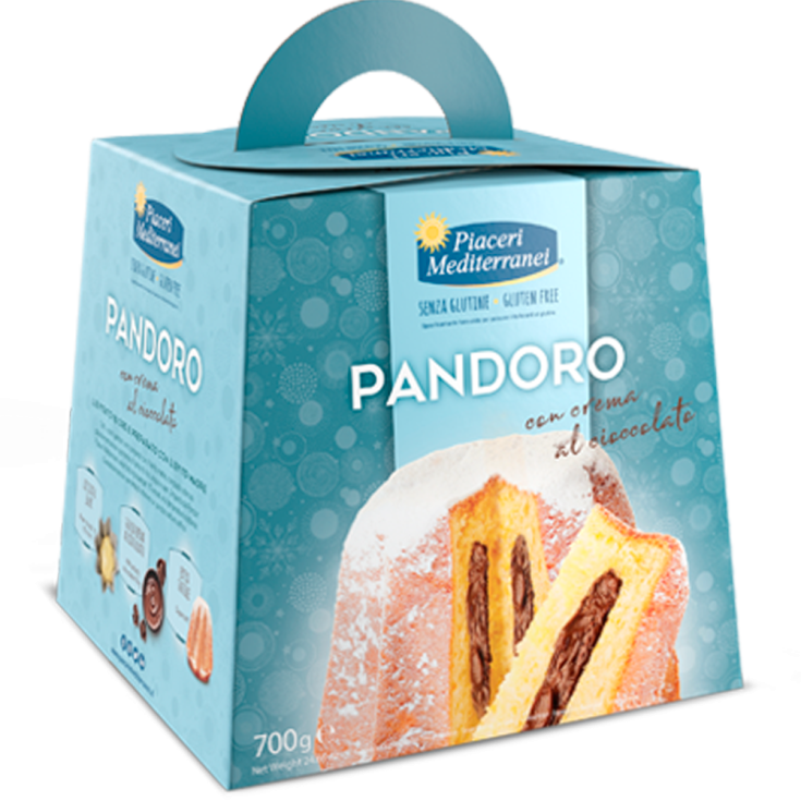 Pandoro mit Schokoladencreme Piaceri Mediterranei 700g