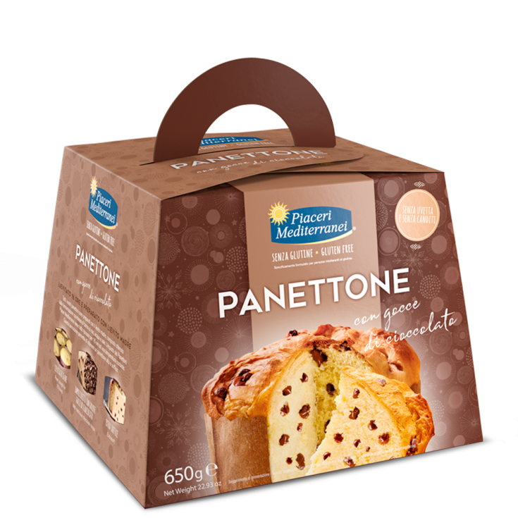 Panettone mit Schokoladentropfen Piaceri Mediterranei 650g