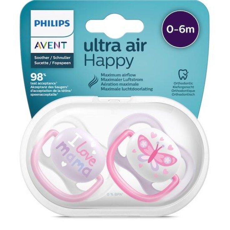 Ultra Air Happy Philips Avent 2 Schnuller